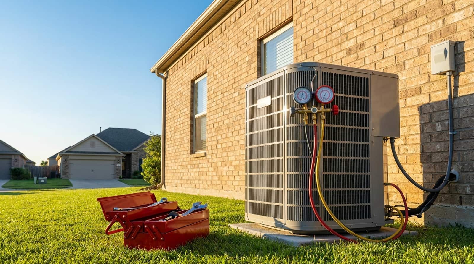 HVAC work in progress